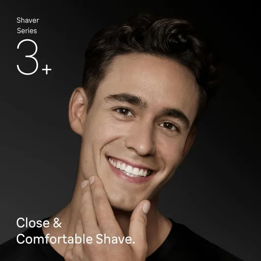 Series 3 ProSkin Electric Shaver, Rechargeable and Cordless Wet & Dry Electric Razor for Men with Pop Up Precision Trimmer, 3040si, Black/Blue New Electric Shaver 3040s