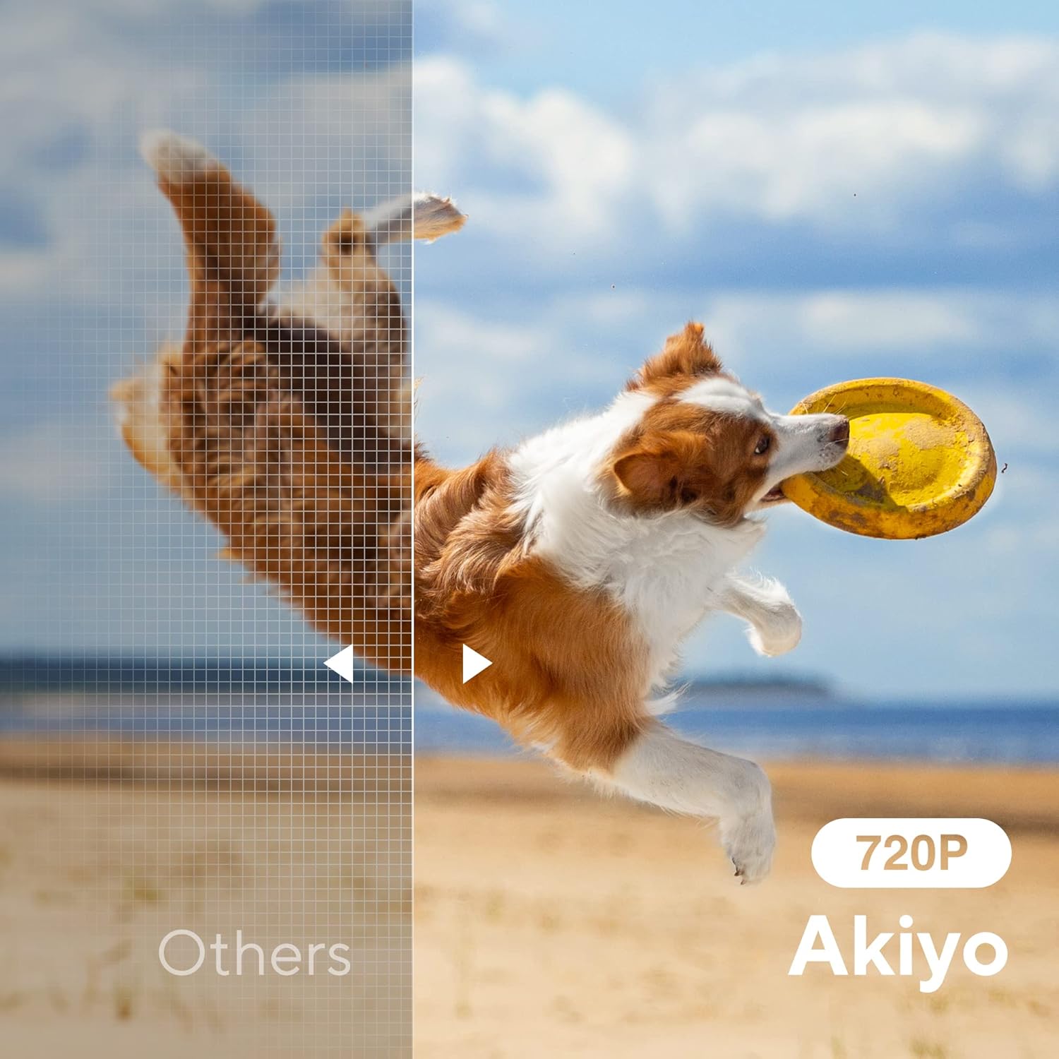 Mini Projector, AKIYO O1 2026 Upgraded 15000Lumen Projector, 360° Rotating, Auto Keystone, 50% Zoom, Portable Projectors 1080P Full HD Supported, Compatible with iOS/Android/TV Stick/HDMI/USB/Switch