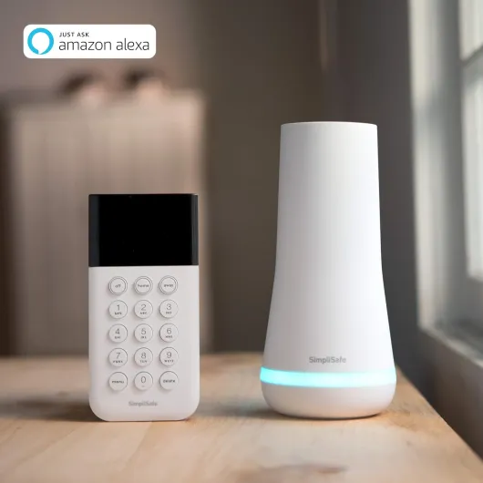 9 Piece Wireless Home Security System w/HD Camera - Optional 24/7 Professional Monitoring - No Contract - Compatible with Alexa and Google Assistant 9 Piece Kit