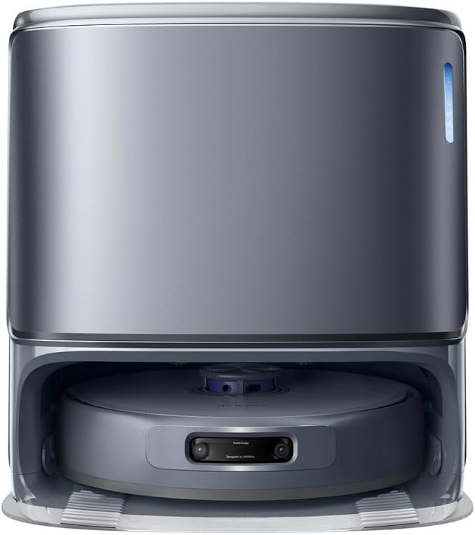 Freo Z10 Ultra Robot Vacuum Cleaner and Mop in Space Gray - Powerful 18000PA Suction AI Powered All in One Station with Voice Control - Smart Cleaning, Washing & Drying, Tangle Free System