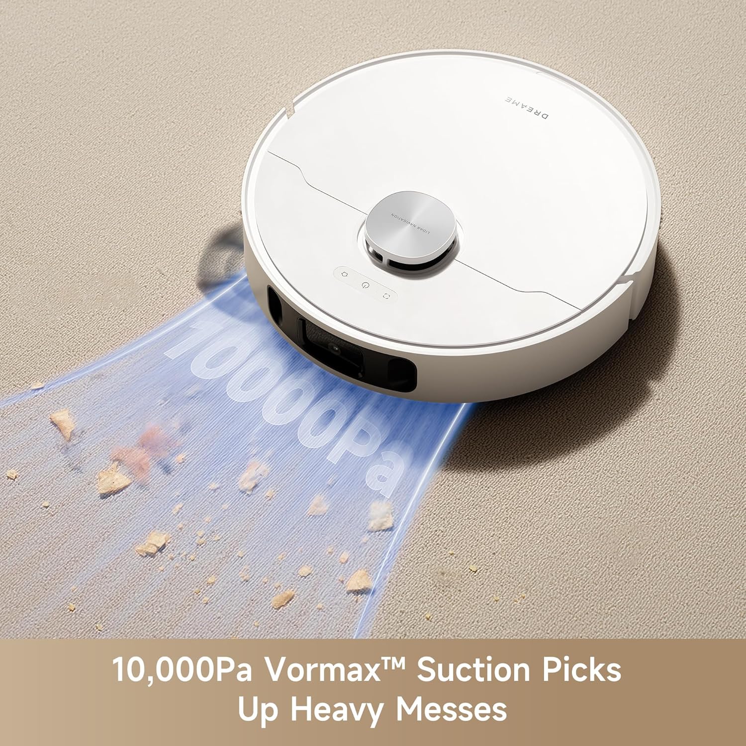 L10s Ultra Gen 2 Robot Vacuum with Mop, 10000Pa, LiDAR Obstacle Avoidance & MopExtend Technology, Auto Washing&Drying, Self-Emptying&Refilling, 10.5mm Mop Lifting