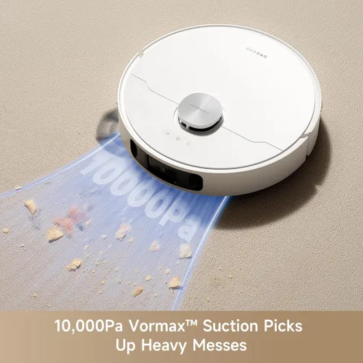 L10s Ultra Gen 2 Robot Vacuum with Mop, 10000Pa, LiDAR Obstacle Avoidance & MopExtend Technology, Auto Washing&Drying, Self-Emptying&Refilling, 10.5mm Mop Lifting