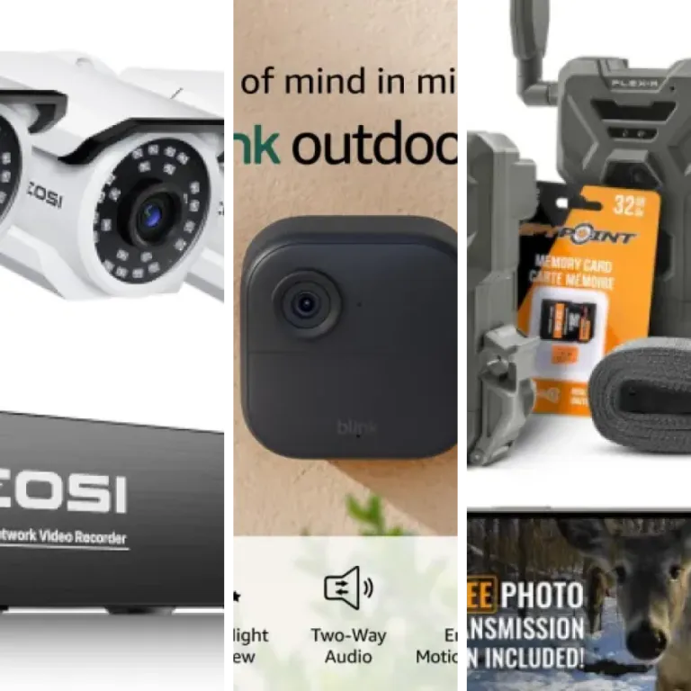 Our selection of the 9 best outdoor security cameras with night vision (2026)
