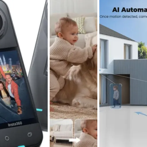 Comparison of the 3 best 360 degree digital cameras (2026)