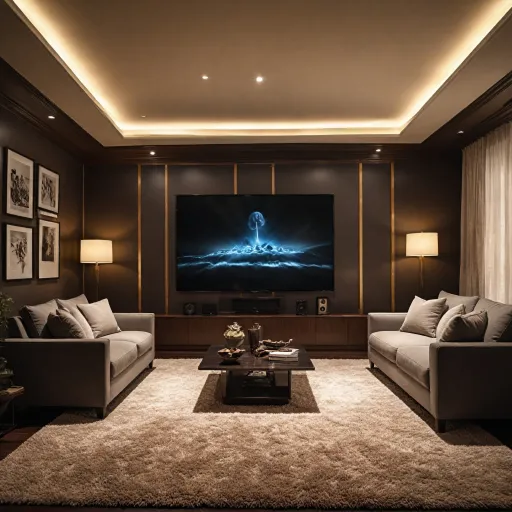 How center channel speakers transform dialogue and sound in a home theater