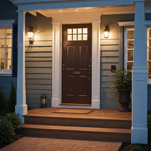 How camera light transforms smart doorbells after dark