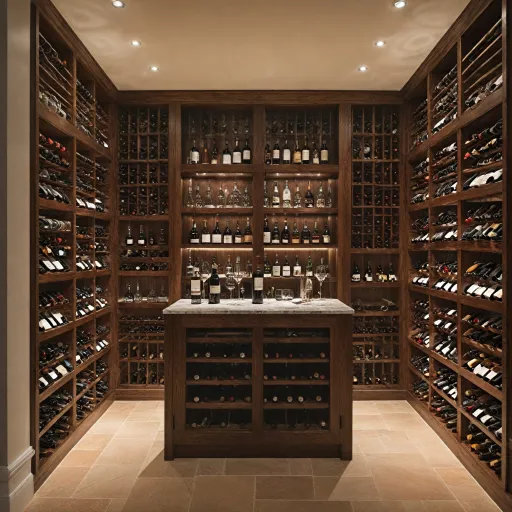Wine cellar storage strategies for elegant, efficient bottle collections