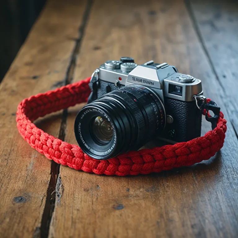 Why a red paracord strap is a smart upgrade for your digital camera