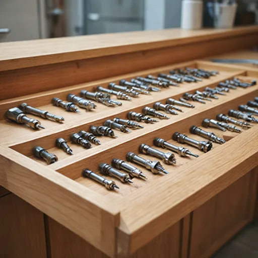 Choosing cabinet screws that match your cordless drill set and your cabinets
