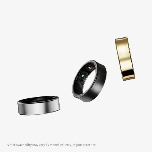 Galaxy Ring, Smart Ring, No Subscription Fee, AI-Powered Health, Sleep/Heart Rate/Stress Monitor, Size 7, Titanium Gold, 2 Year Manufacturer Extended Warranty (UK Version) Titanium Gold 7 Ring Only