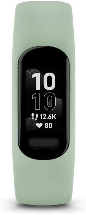 Vivosmart 5, Smart Health and Fitness Activity Tracker with Touchscreen, Mint, Small/Medium Mint S/M SmartWatch