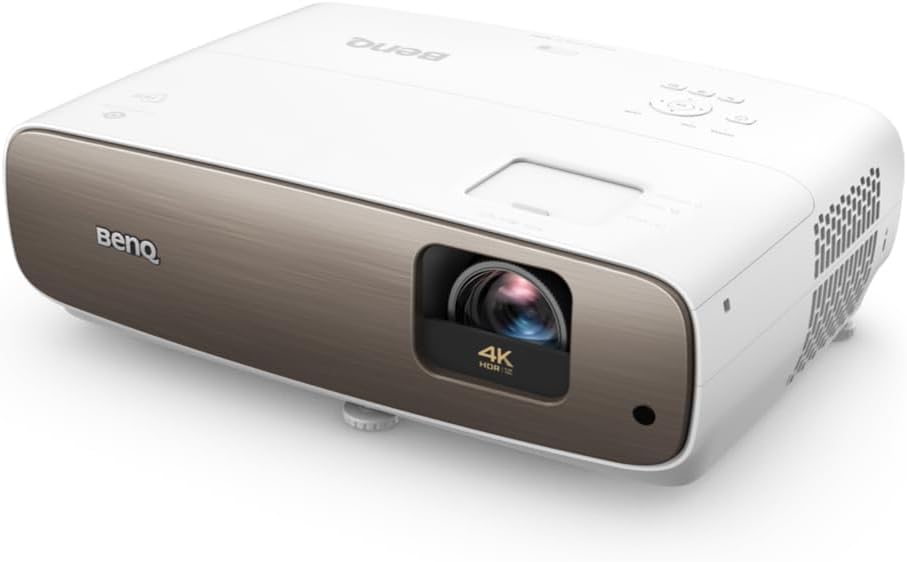 W2710i True 4K Smart Home Theater Projector - 95% DCI-P3 & 100% Rec.709 - Factory Calibration - Android TV with Netflix - Vertical Lens Shift - 2D Keystone - Support HDR10+, HDR10, HLG