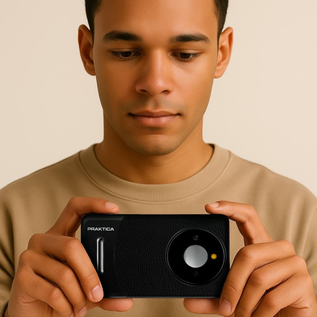 DZ13 Compact Digital Camera 13MP Dual CMOS Sensors, Wide-Angle Lens & 18x Zoom, Full HD Video - Black Black Camera