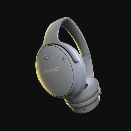 Bose QuietComfort Wireless Noise Cancelling Headphones, Bluetooth Over Ear Headphones with Up To 24 Hours of Battery Life, Moonlight Grey - Limited Edition