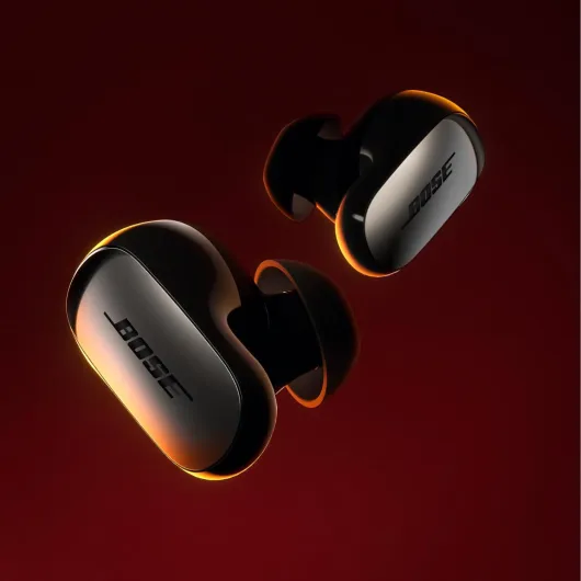 Bose QuietComfort Ultra Wireless Noise Cancelling In-Ear Earbuds, Bluetooth Noise Cancelling Earbuds with Spatial Audio and World-Class Noise Cancellation, Black