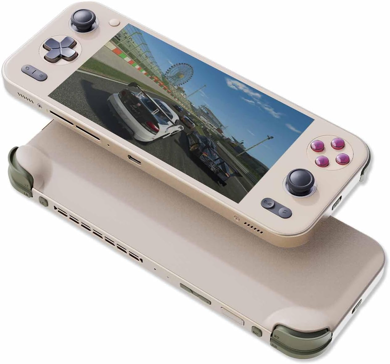 AYA NEO Pocket S Android gaming handheld with Snapdragon G3x, 12GB RAM, 128GB storage, 6″ 1440P IPS touch display, Android OS - Ultimate classic gaming handheld