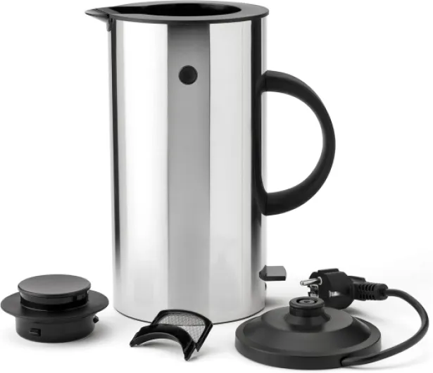 EM77 Electric Kettle 1,5 L - Steel Black 1.5 Litres