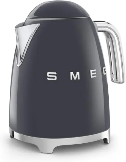 50’s Style Jug Kettle, Soft Opening, 360 Swivel Base, Anti-Slip Feet, 300W, 1.7L, Slate Grey