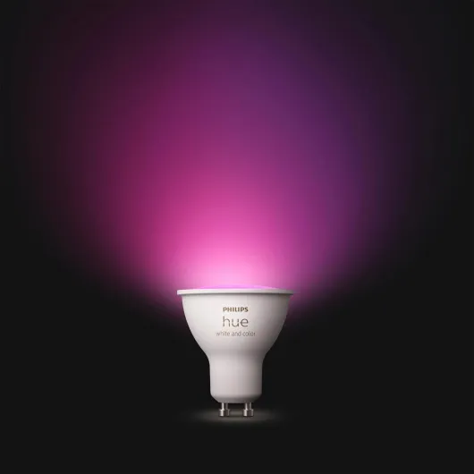 Philips Hue Starter kit: 3 GU10 Smart spotlights + Smart Button White and Colour Ambiance Starter Set 400lm - new generation