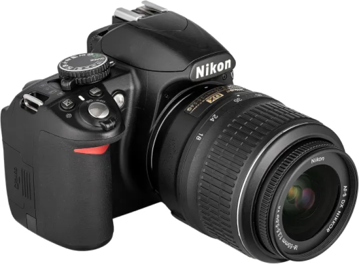 Nikon D3100 Digital SLR Camera with 18-55mm VR Lens Kit (14.2MP) 3 inch LCD (Renewed)