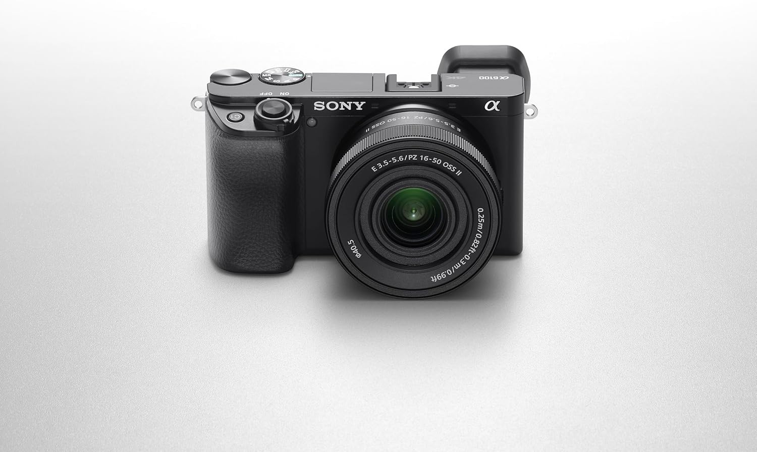 Sony Alpha 6100 - APS-C Mirrorless Camera with Sony 16-50 mm f/3.5-5.6 Power Zoom Lens (Fast 0.02s Autofocus, Eye Tracking Autofocus for Human and Animal, 4K Movie Recording and Flip Screen) Alpha 6100 Kit SELP16502B