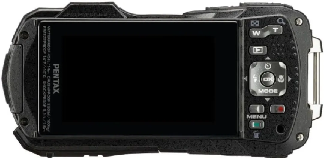 WG-90 Blue - Standard-class, waterproof digital compact camera, designed for casual underwater photography to a depth of 14 meters