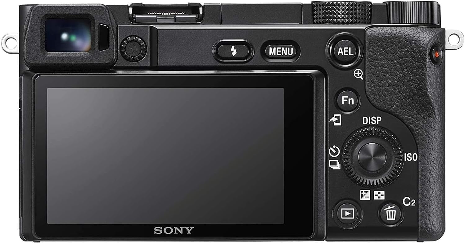 Sony Alpha 6100 - APS-C Mirrorless Camera with Sony 16-50 mm f/3.5-5.6 Power Zoom Lens ( Fast 0.02s Autofocus, Eye Tracking Autofocus for Human and Animal, 4K Movie Recording and Flip Screen ) ILCE6100LB.CEC ILCE6100LB.CEC