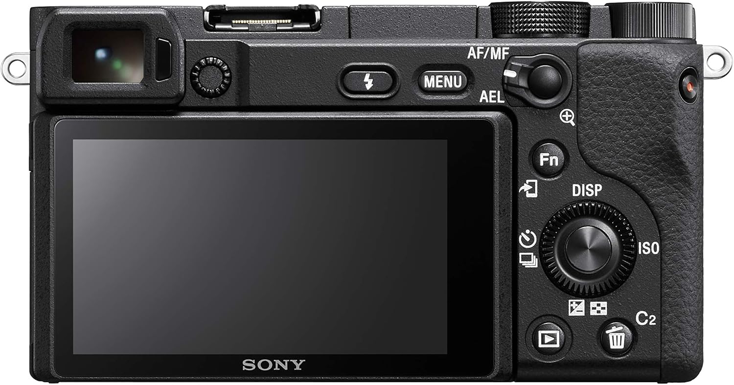 Sony Alpha 6400 APS-C Mirrorless Camera (24.2MP, Real-Time Eye Autofocus, 4K Video, 0.02s Fast AF, Tiltable Screen, Ideal for Vlogging, Travel and Content Creation) Body Only