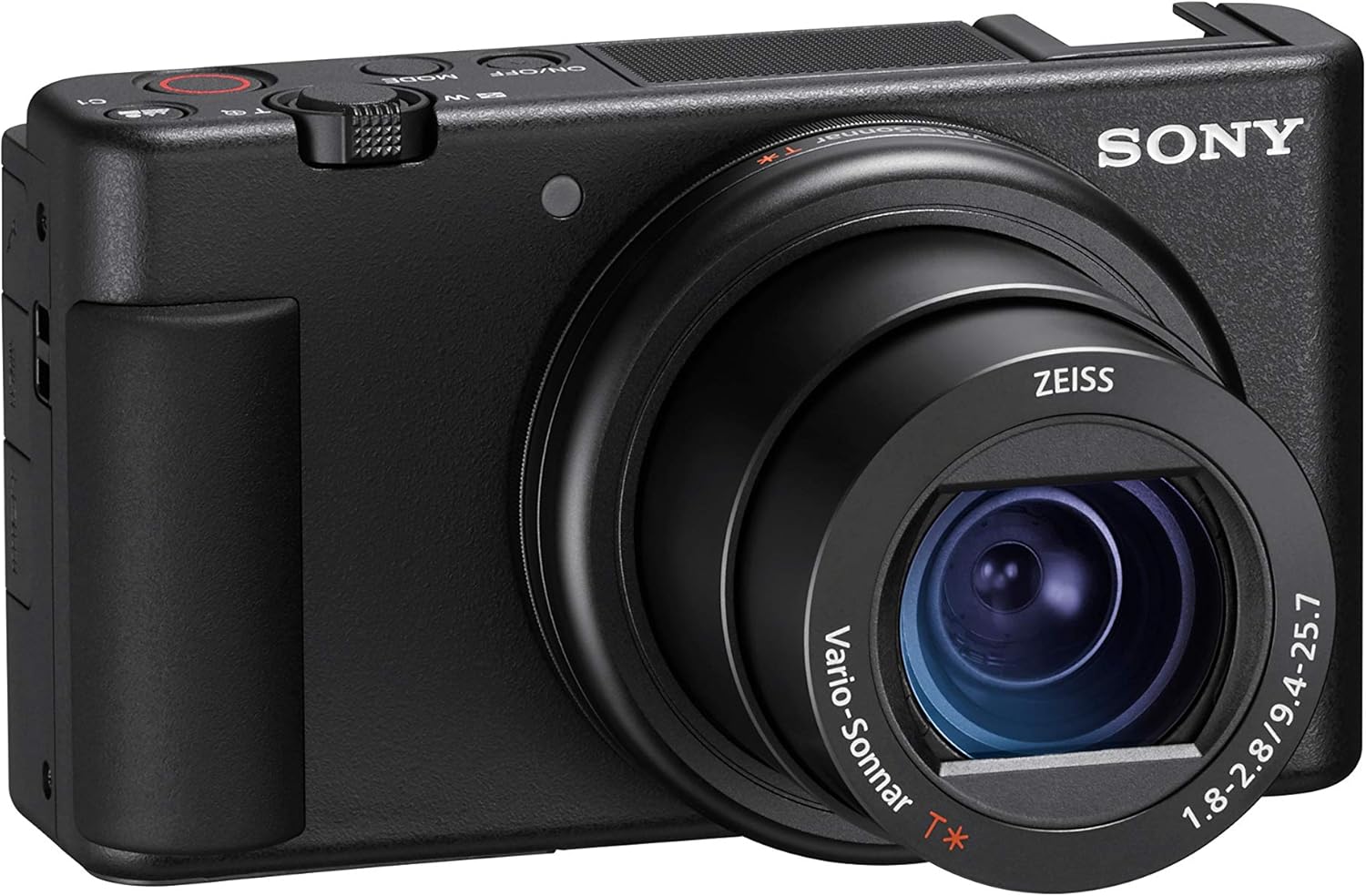 Sony ZV-1 Vlog Digital Camera with Directional LCD Screen and 4K Video, Black