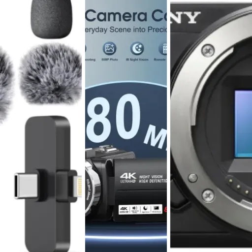Comparison of the 3 best digital cameras with microphone input (May 2026)