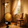 Lighting your first video: how to look professional with one light and a window