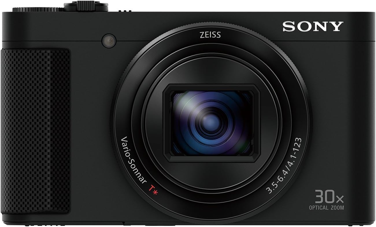 Sony DSC-HX90VB.CE3 Cyber-SHOT DSC-HX90V Compact Camera with 30x Optical Zoom, 18.2MP, 3-Inch LCD - Black (Renewed)