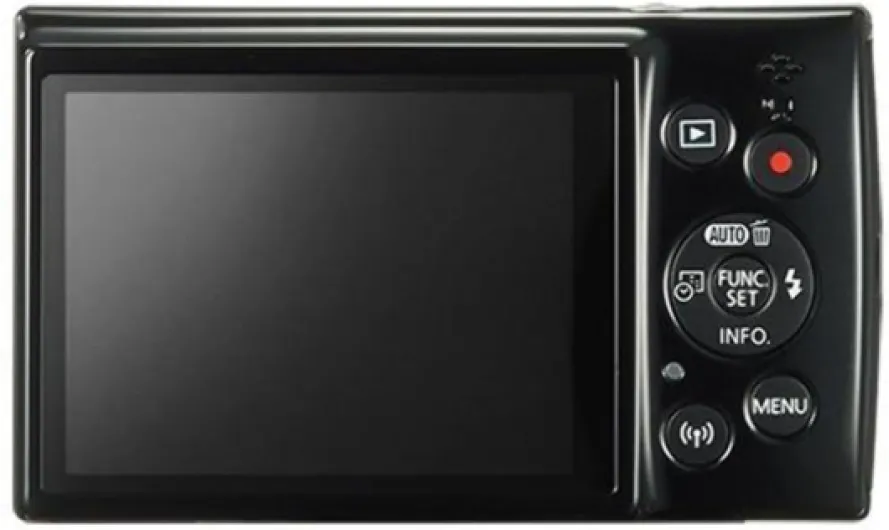 Canon IXUS 190 Compact 20 MP Digital Camera, 1/2.3 Inch, CCD, 5152 x 3864 Pixels - Black (Renewed)