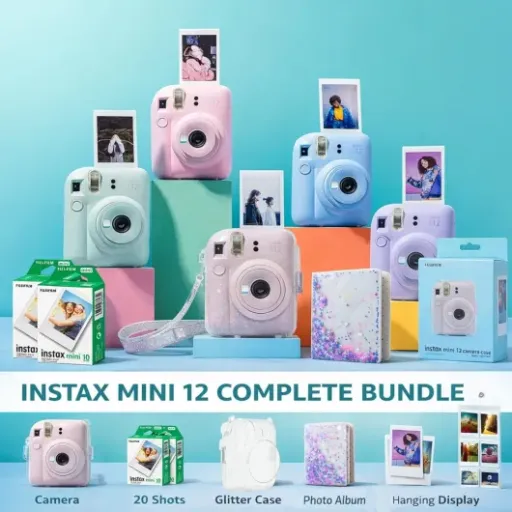 Fujifilm INSTAX Mini 12 Mint Green Bundle Review: a fun plug-and-play instant camera kit for casual snaps