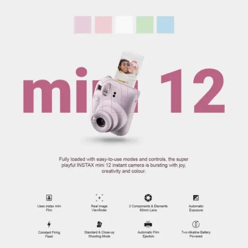 Fujifilm Instax Mini 12 Kit Review: a simple instant camera that nails the fun factor