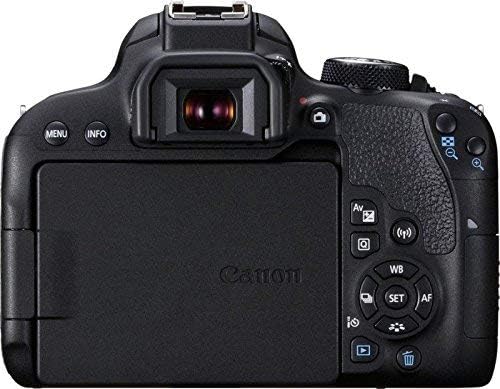 Canon EOS 800D DSLR with EF-S 18-55 mm f/4-5.6 IS STM - Black (Renewed) EOS 800D + EF-S 18-55 mm lens