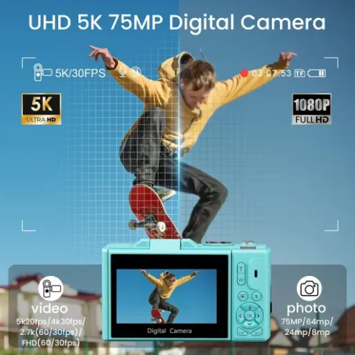 SOPPY 5K Digital Camera Review: a simple kids’ camera that gets the job done for cheap
