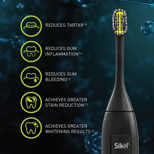 Silk'n Toothwave Electric Toothbrush Black