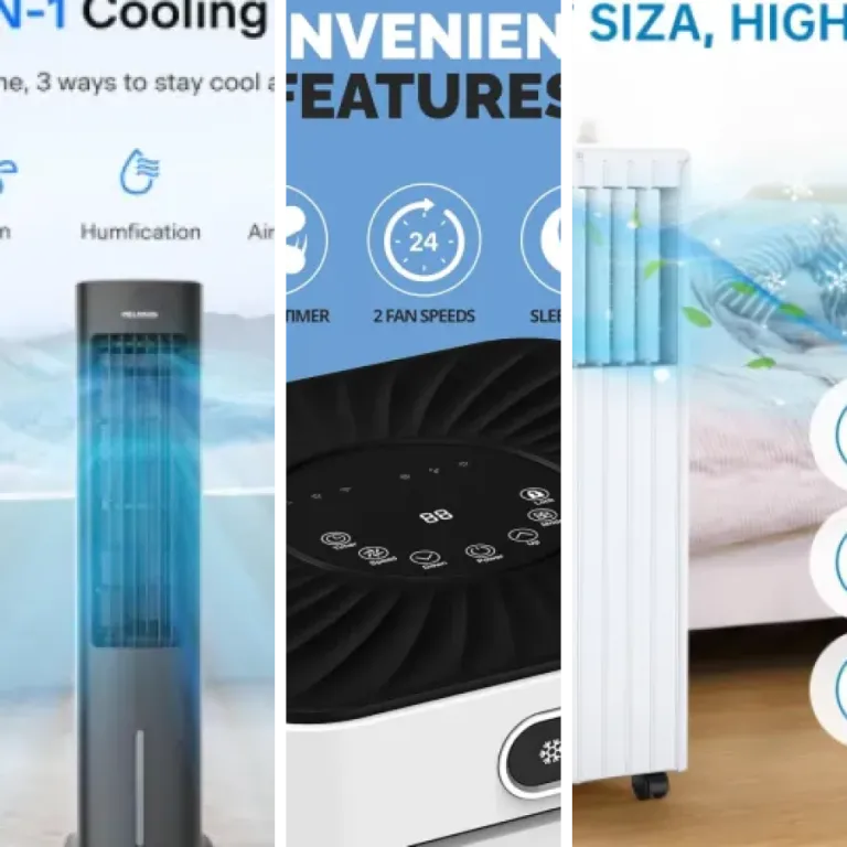 Which portable air conditioners with swing louvers to choose? Top 5 (October 2026)