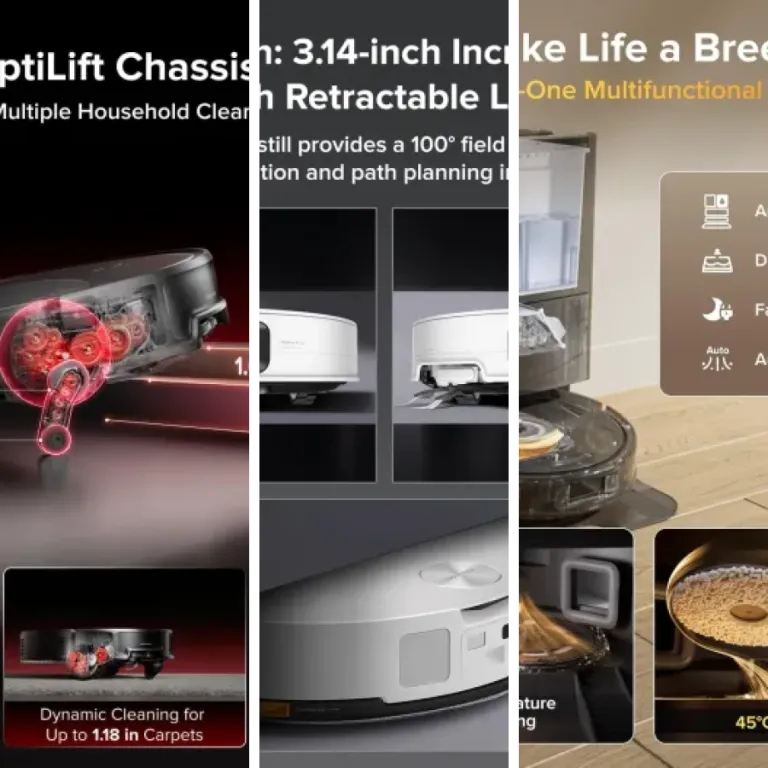 Our selection of the 6 best robot vacuum with hot water mop washing (2026)