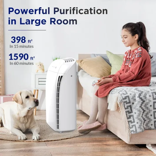 MSA3S Air Purifier for Bedroom, Smart Air Purifiers for Home Large Room With H13 HEPA Filter, Support Alexa, Pet Air Purifier Remove 99.99% Allergen Dust Odor Smoke Pollen Msa3s Smart