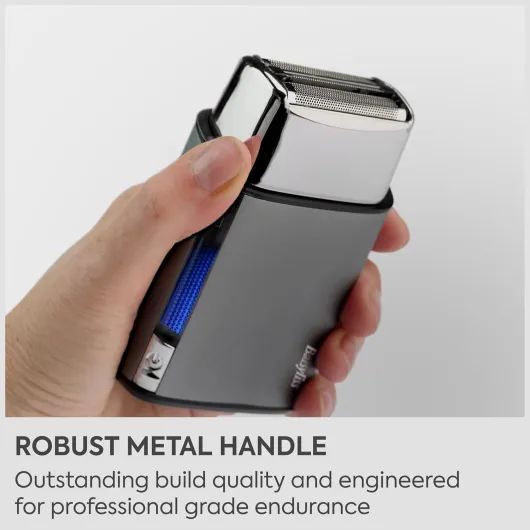Super‑X Double Foil Shaver for Men – Ultra‑Smooth Finish, Dual Japanese Steel Foils, Cordless Lithium‑Ion, Wet & Dry IPX7, USB‑C Rechargeable, FS996DU