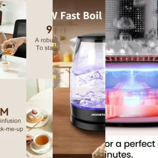 Top 2: best glass electric kettles (2026)