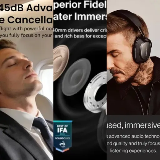 Comparison of the 5 best noise canceling headphones for travel (2026)