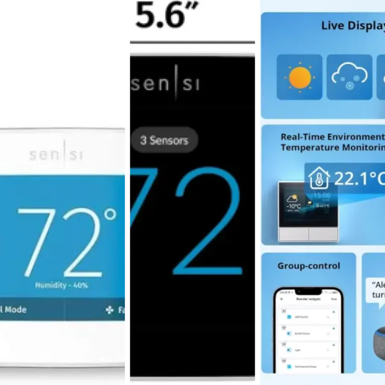 Which smart thermostats with color display to choose? Top 5 (2026)