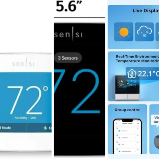 Which smart thermostats with color display to choose? Top 5 (2026)